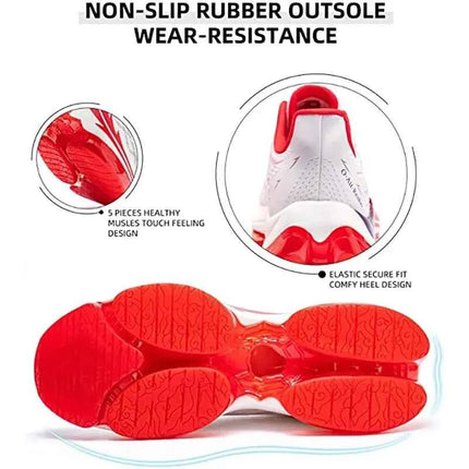 Scarpe da corsa con cuscino d'aria ONEMIX per donna, scarpe da ginnastica estive leggere con superficie in rete traspirante, scarpe sportive per fitness all'aperto