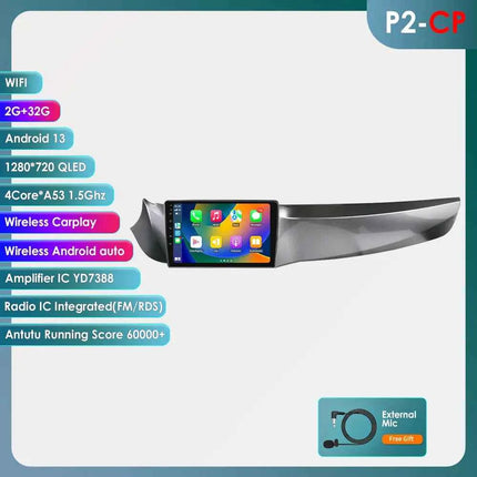 Car Radio for Alfa Romeo Giulietta 2010-2014 Car multimedia Player Android Auto Carplay Intelligent Systems GPS Navigation 4G BT