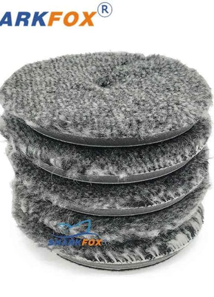 Sharkfox 3/5/6 Inch Woolen Polishing Pad Car Detailing Polishing Wheel Buffing Wool Pad For  Car Body Polish Remove Scratch