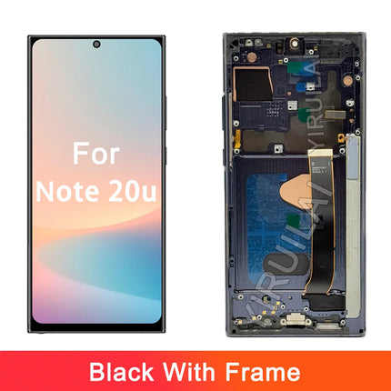 AMOLED Per Samsung Nota 20 Ultra N986B N985 N985F Display Per SAMSUNG Note20 Ultra SM-N986F LCD Touch Screen Digitizer Assembly