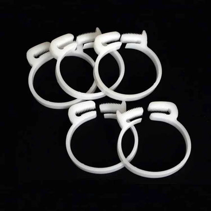 10 pezzi fascette stringitubo 3.8 ~ 59mm linea di plastica tubo dell'acqua Clip forte crampi a molla raccordo per tubo dell'aria del carburante strumento fisso
