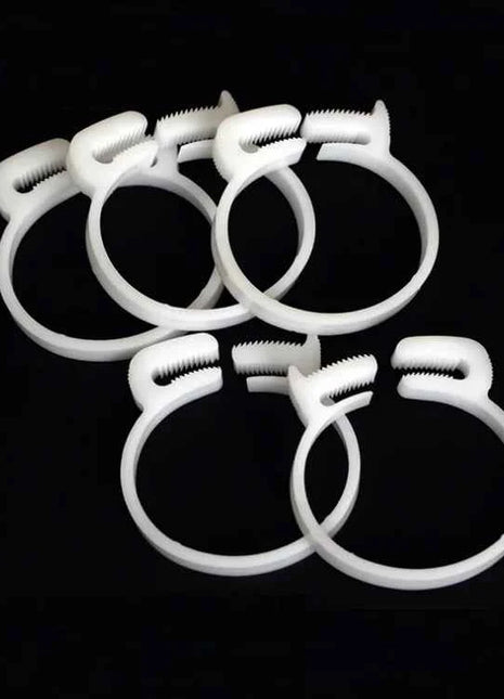 10 pezzi fascette stringitubo 3.8 ~ 59mm linea di plastica tubo dell'acqua Clip forte crampi a molla raccordo per tubo dell'aria del carburante strumento fisso