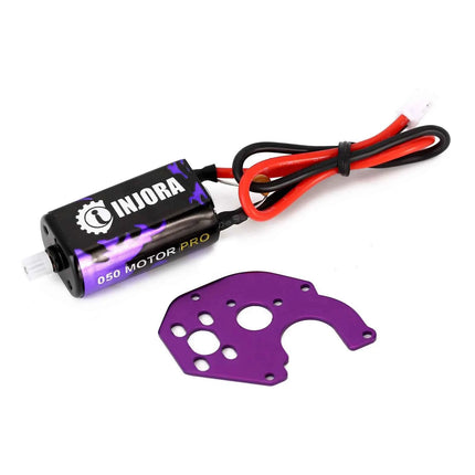 INJORA 050 Brushed Motor 50T 66T 88T Upgrade for 1:24 RC Crawler Axial SCX24 AXI90081 AXI00002 AXI00004 Gladiator Bronco