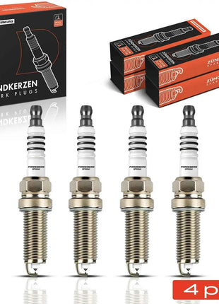 Candela d'Accensione Frankberg 4x per Dacia Duster, Nissan Micra V, Renault Clio IV, Megane 3 ILKAR7F7G 22401-2047R 224012047R