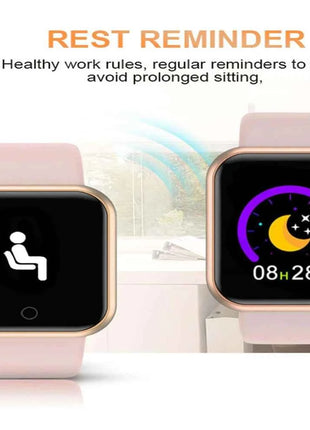 Smart Watch For Men Women Wristwatch Bluetooth Connect Phone Music Player Fitness Sport Bracelet Health Monitor Digital Watches