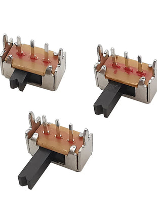 20 pcs SK12D07VG Toggle Switch PCB 3 Pin 2/3/4/5/6/7mm 1p2t High Miniature Slide Small Toggle Switches