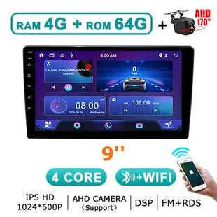 7" 9" 10" Universal Android 14 Auto Carplay Car Radio For VW Volkswagen Nissan Hyundai 2 DIN Autoradio Stereo Multimedia Player