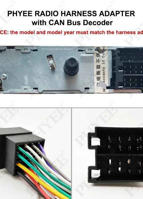 Cablaggio ISO CAN Bus, protocollo VAN con ritenzione SWC, adattatore cavo Android Plug&Play da 16 pin, per Peugeot 206 307 Citroen Xsara