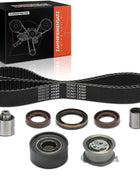 Kit Cinghia di Distribuzione Frankberg 1x per VW Golf Passat Tiguan Seat Exeo Audi A3 A4 A5 A6 03L198119E TCK342 03L198119