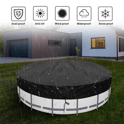 Coperture di sicurezza per piscina Copertura solare per piscina Rotonda pieghevole antipolvere Protezione per coperta Parti di ricambio Accessori per vasca idromassaggio