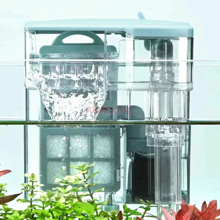 Small fish tank filter circulating water pump external waterfall water purification wall hanging drip box filtration oxygen prod