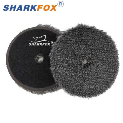 Sharkfox 3/5/6 Inch Woolen Polishing Pad Car Detailing Polishing Wheel Buffing Wool Pad For  Car Body Polish Remove Scratch