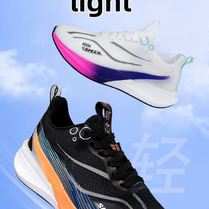 2025 Scarpe da corsa professionali per maratona in carbonio da uomo e da donna Scarpe sportive con supporto stabile ultraleggero per assorbimento degli urti