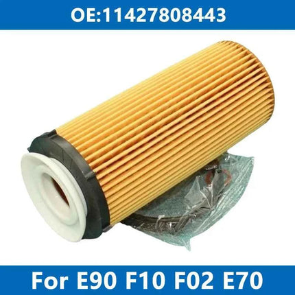 1/6/10PCS Car Oil Filter 11427808443 For BMW E70 E71 E90 E91 E92 F02 F07 F10 F11 325d 330d 530d 730d 740d X5 X6 30d N57 Engine