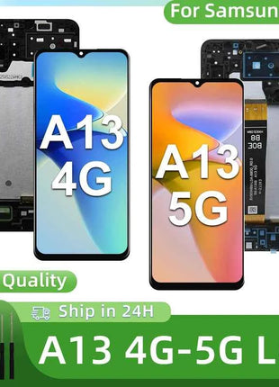 IPS For Samsung Galaxy A13 4G LCD SM-A135F SM-A135M Display Touch Screen Digitizer Replace For Samsung A13 5G Display SM-A136U