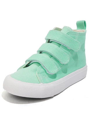 Sneakers Alte Bambini in Tela | 13 Colori | Taglie 25-37