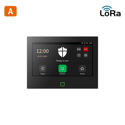 Staniot 7inch Lora Protection Kit WiFi 4G Tuya Smart Home Alarm System with 5000mAh Battery 500M Distance Works with Alexa