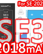 NOHON  High Capacity Phone Battery for iPhone 13 13Pro 12 Pro 11 X XR XS 12Mini 13PM 15Pro MAX 14 SE SE2 SE3 Replacement Bateria