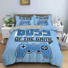 Gamepad Polyester Duvet Cover Set Colourful Button King Play Gamer Bedding Set Kids Teens Man Video Game for Child