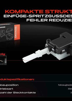 Serratura per Porta Frankberg 1x per Audi A4 B6 8E A3 8P A6 4B9962115B 4B9962115C