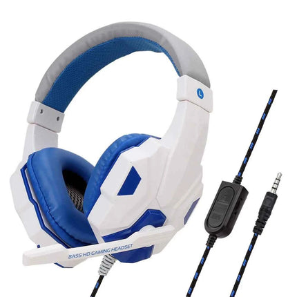 Wired Gaming Headsets With 120° Adjustable Noise Cancelling Microphone PC Gamer Headphones For PS4/PS5/Xbox Smartphone Laptop