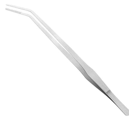 38cm Stainless Steel Aquarium Tweezers Pliers Fish Tank Plant Aquascape Tools Straight Curved Forceps Clip Aquatic Feeding Tongs
