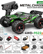 RC Car Brushless 4WD 9522PRO 85KM/H High Speed  Off-Road Drift Remote Control Car 1:16 Professional Racing Cars 9522 50KM/H