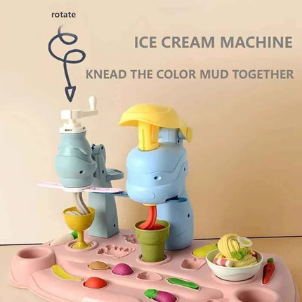 Set di impasti per gelato: colori vivaci e accessori, regalo di compleanno creativo per ragazze e ragazzi
