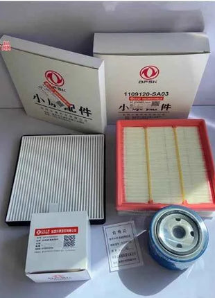 Genuine Air Filter Cabin Air Filter Oil Filter for 2018-2021 Dongfeng Fengguang Glory Fengon 580 1.5T Facelift 580FL