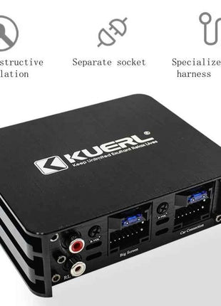 Class AB 4 Channel Car DSP Amplifier RMS 4*60W Automotive Audio System Dedicated Android Large Screen System Amplifier