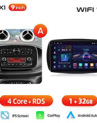 Junsun 8 Core Wireless CarPlay Android Auto Car Radio For Mercedes Benz Smart 453 Fortwo 2014-2020 4G WiFi GPS Navigation Stereo