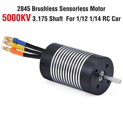 Rocket 2845 Waterproof Brushless Sensorless Motor 3100KV 3800KV 4370KV 5000KV for WLtoys 12428 1/12 RC Car
