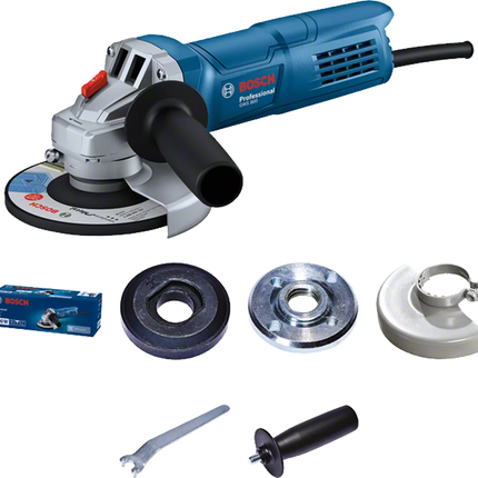 Bosch Professional: GWS 800 angle grinder with a back switch for cutting, grinding, and chasing concrete brick masonry stone