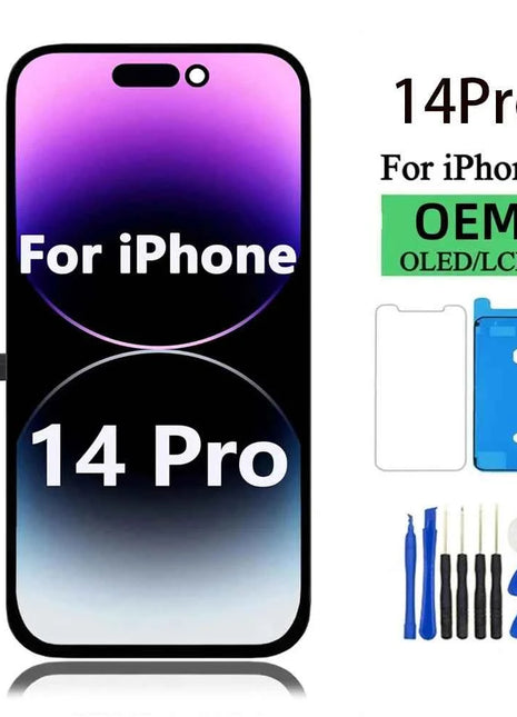 Incell Pantalla Per IPhone 14 Pro Display LCD Touch Digitizer Assembly Con 3D Touch Per IPhone 14 Pro Sostituzione Dello Schermo LCD