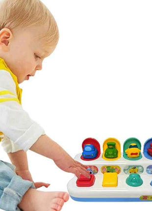 Interactive Activity Pop Up Toy for Babies Cause and Effect Toy Baby Development Games Montessori Educational Learning Toys