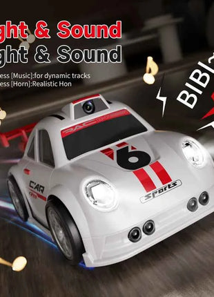 2026 New C6 RC Drift Car with Dual Mode Lights Sound Camera Screen Control Car Smart Induction Following Children's Toys Gift
