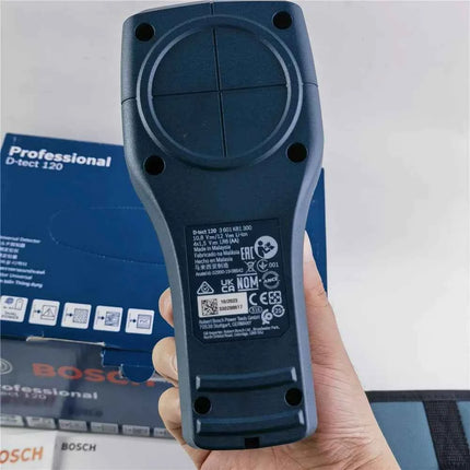 Bosch D-tect 120 Professional Metal Detector Intuitive Radar Scanner  For Almost All Materials High-precision Wall Detector