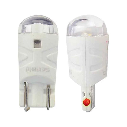 Philips Ultinon Pro3100 LED T10 W5W 6500K Cool White New Style Car Interior/parking Light Turn Signals Lamps 11961CU31B2, Pair