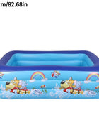 Piscina Gonfiabile XXL Portatile e Atossica per Gioco e Relax
