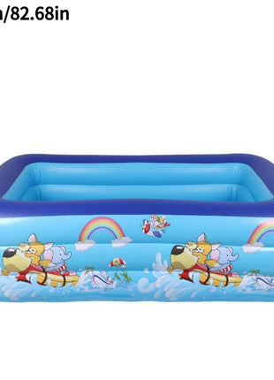 Piscina Gonfiabile XXL Portatile e Atossica per Gioco e Relax