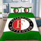 3D Print Hot Fc F-Feyenoords Bedding Set Bedroom Quilt Cover Set Single Double Size Duvet Cover Pillowcase for Adult Boys