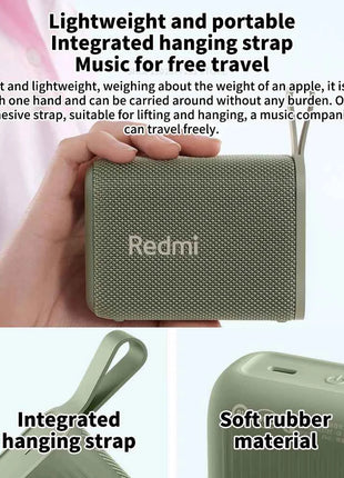 Xiaomi Redmi Altoparlante Bluetooth portatile Esterno IP67 Stereo Potente cassa di risonanza BT5.3 RGB Doppio abbinamento Connettività TWS Colorata