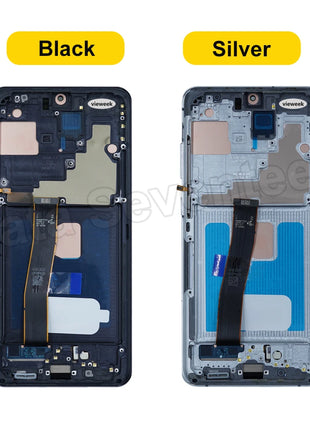 AMOLED Per Samsung Galaxy S20Ultra G988 G988U G988B/DS Display LCD Touch Screen Digitizer con Cornice Per Samsumg S20 Ultra LCD