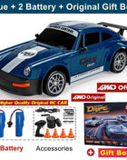 New 4WD Remote Control Drift Car Full Size 1:24 Mini Remote Control Racing Car Model 2.4G Radio High Speed RC Car Boy Toy Gift