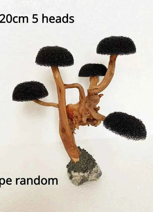 Aquarium Decoration Plant Moss Tree Landscaping Wood Plant Root Driftwood Aquatic Grass Fish Tank Accessories without Moss