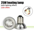 Reptile heating lamp holder UVA UVB Light Rotatable Basking Spot Light Simulated Sunlight For Turtle Lizard Dimmable 220-240V