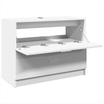 White sink cabinet 78x37x59 cm engineered wood Modern Design Stylish Bathroom Storage Cabinet sturdy structure Furniture sets