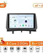Ainavi Car Radio For Renault Clio 3 2005-2014 Wireless CarPlay Android Auto 4G Multimedia Player GPS 2 din Autoradio BT