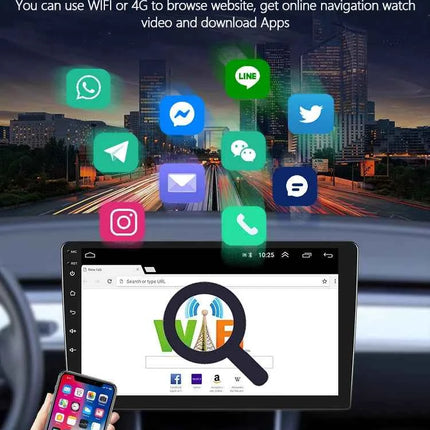 Podofo 4G CarPlay Android Radio For Chevrolet Spark 2011-2014 Car Intelligent System 2din GPS Stereo Head Unit Multimedia Player