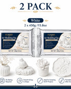 Air Dry Clay 450g, Soft Self-Hardening Modeling Clay for Pottery, Sculpture, Beginner Arts and Crafts Projects